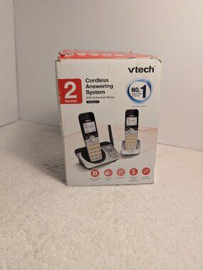 VTECH CS5229-2 HEADSET 2 EXTENDED RANGE DECT 6.0 CORDLESS PHONE